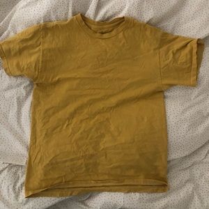 Super cute John Galt mustard tee